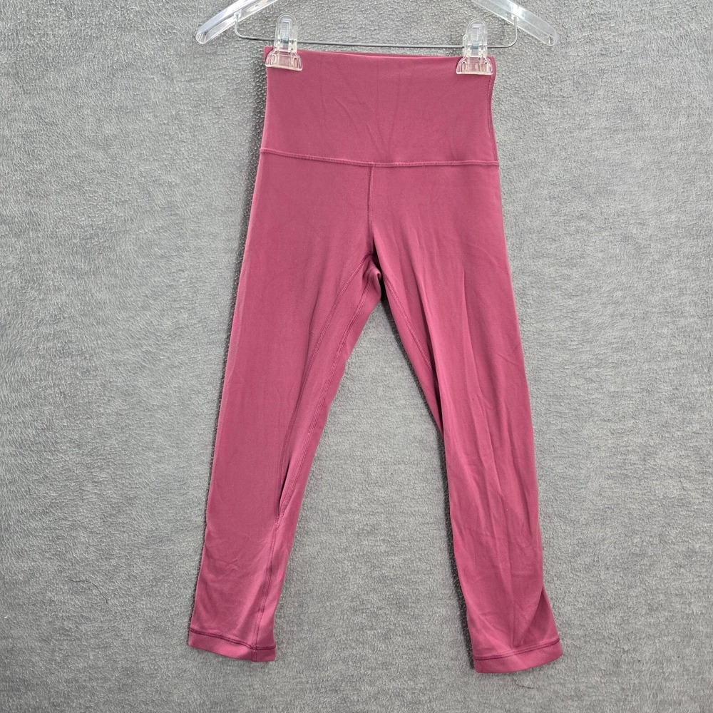 Lululemon Women Activewear Pants 2 Black Align Crop Legging First Release